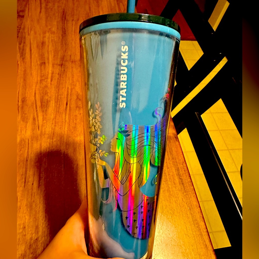 Starbucks 2021 Mermaid Color Changing Tumbler 24oz